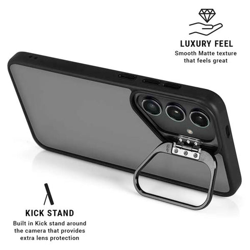 Gray Galaxy S25 Kickstand Case